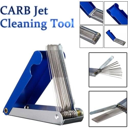 New Carb Jet Cleaning Tool Carburetor Wire Cleaner Set For Motorcycle ATV Parts