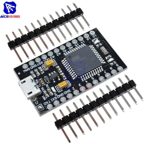 Pro Micro ATmega32U4 ATMEGA32U4-AU 3.3V 8MHz Module USB Controller Microcontroller Board for Arduino Nano With The Bootloader