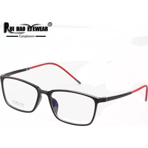 Rui Hao Eyewear Rectangle Glasses Frame 2 Color Retro Optical Frame Women 11g Ultem Spectacles Popular Eyeglasses Frames 17072