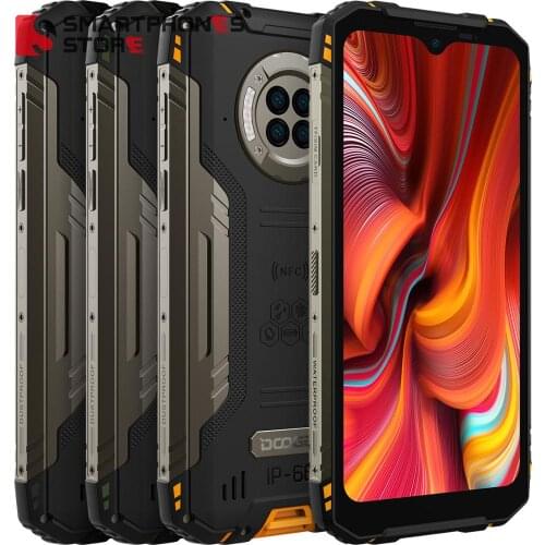 DOOGEE S96 Pro Waterproof Rugged Phone 48MP Round Quad Camera 20MP Infrared Night Vision Helio G90 Octa Core 8GB+128GB 6350mAh