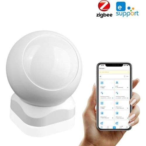 EWelink ZigBee Smart PIR Sensor Infrared Sensor Human Body Moving Infrared Sensor Smart Remote Control Infrared Alarm Sensor