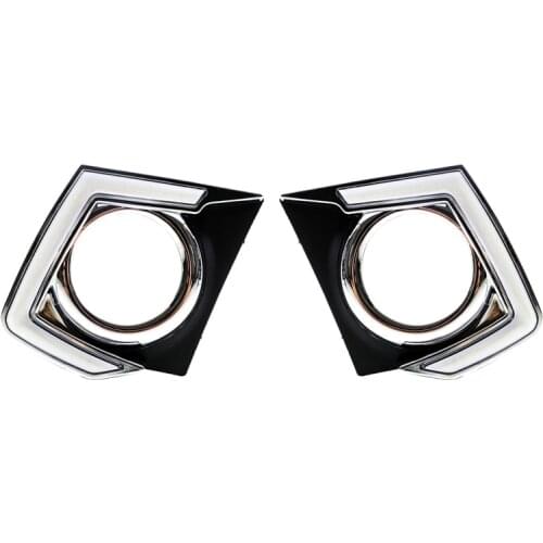 2Pcs for 2016 Mitsubishi Triton Daytime Running Light for Mitsubishi L200 Daytime Running Light Fog Lamp