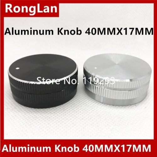 Aluminum Knob 40mm wide 17mm high 40 * 17 40MMX17MM 40X17MM flower teeth-5PCS/LOT