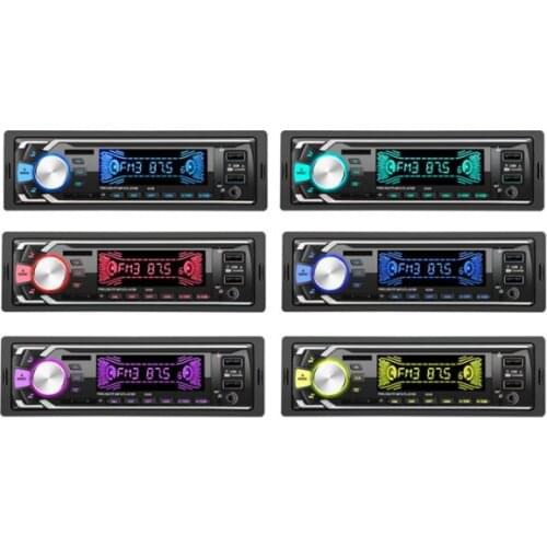 20pcs Radio Car 1 Din Bluetooth MP3 Player Radios Estereo Auto Audio Carro Samochodowe Automotivo Dual USB 5009