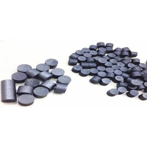 30pcs graphite rod 12mm diameter lubricating particles black solid column bar pin 4mm-20mm length