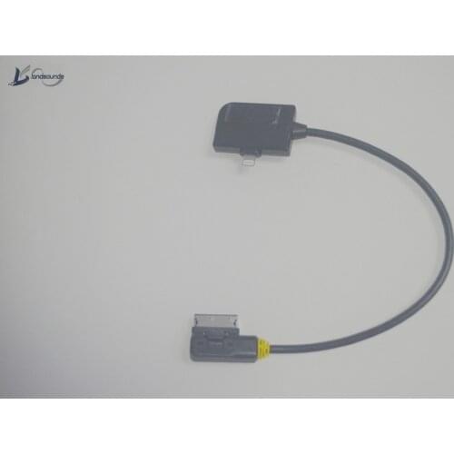 Landsounds AMI Cable MDI Iphone Cable Harness for AUDI A6 A4 Q5 Q7 A8 A5 Q3 A1 VW Tourage Passat CC B7 IPHONE6