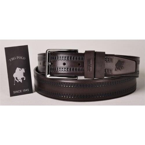 TRG POLO TRG0215 GENUINE LEATHER MEN BELT THREE DIFFERENT COLORS