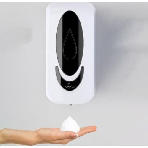 Non-Press Wall-Mounted Automatic Foam Soap Dispenser, Suitable for Bathrooms, Hotels, Offices, Schools, Kitchens