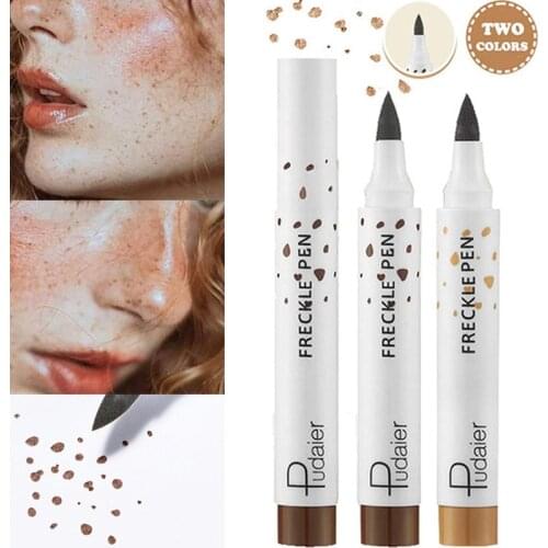 Natural Pen Freckle Makeup Tools Embellishment Pen Waterproof Freckle Pen Long Lasting Natural Lifelike Freckle Pen Face Makeup