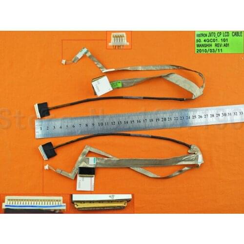NEW Laptop Cable For Acer Aspire 7740 7740G 7736G 7540 7540G P/N 50.4GC01.101 Notebook LCD LVDS Cable