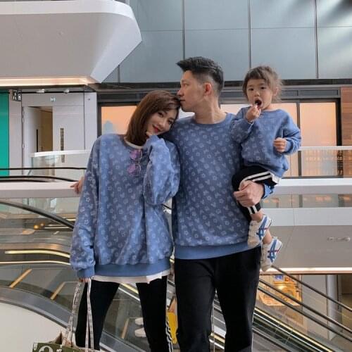 Parents' and Childrens Clothes A Family of Three Family Matching Clothes Family Matching Outfits