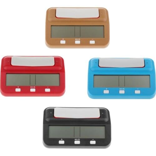 Professional Chess Clock Compact Board Game Hour Meter Timer