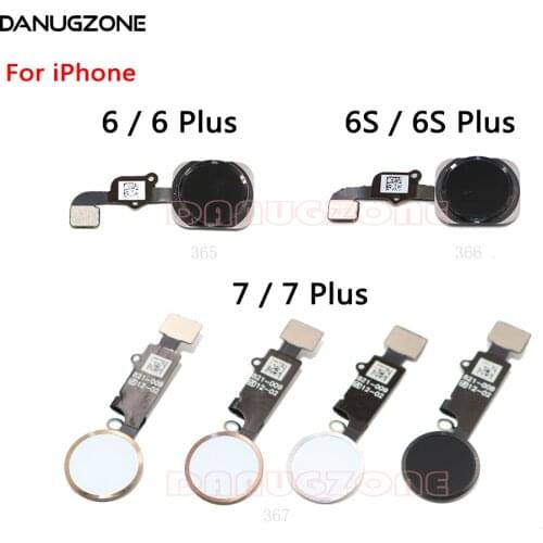 Home Button Return Keypad Menu Flex Cable For 6S Plus 6 6G 7 6Plus 6sPlus 7Plus