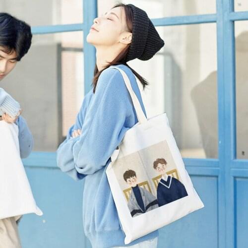 Bolsa Feminina Designer Women Bag Cartoon Boys Handbag Canvas Velvet Cloth Shoulder Bag For Women Tote Bag Shopper Bag Hand Bags