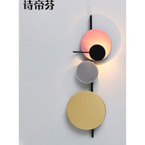 Nordice bathroom light luminaria led rope corridor bedroom living room luminaria de parede home deco