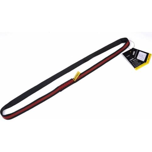 22KN Outdoor Rock Climbing Rope Mountaineering Equipment Support Protective Sling High Strength Wear-resisting Polyester Belt