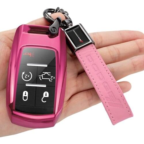 Smart keychain protective cover is suitable for 2019-2021 Dodge RAM 1500 2500 3/4/5/8 button protector internal accessories