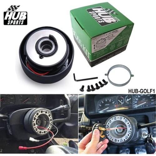 Universal Steering Wheel Hub Adapter Quick Release Boss Kit For VW GOLF MK2 MK3 HUB-GOLF1