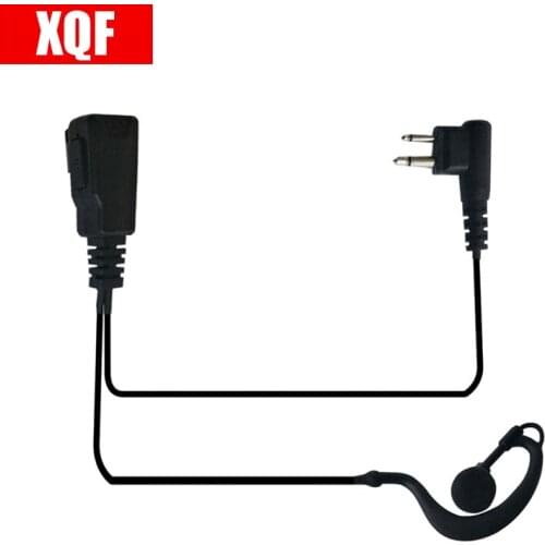 XQF 2-pin g shape earpiece headset For Motorola GP Series: GP2000, GP2100, GP300, GP 308, GP68, GP88, GP88S Radio