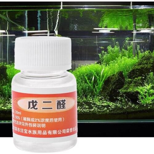 1PC 20ml Algae Remove Bad Marine Reef Freshwater Water Plant Tank Treatment Aquarium Cleaning Tools