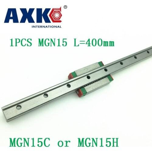 15mm Linear Guide Mgn15 L=400mm Linear Rail Way + Mgn15c Or Mgn15h Long Linear Carriage For Cnc X Y Z Axis