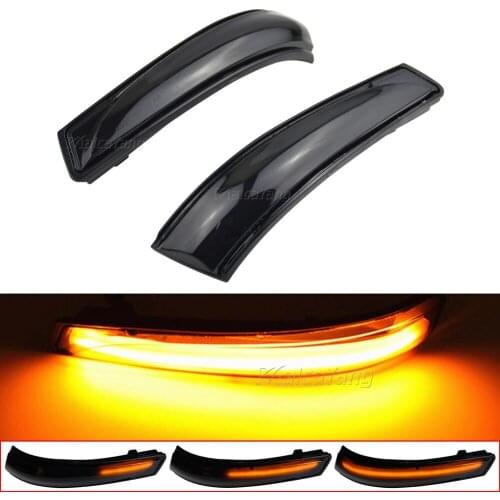 2x For Hyundai Elantra GT Avante MK5 MD UD Veloster 11-15 i30 GD LED Dynamic Side Mirror Indicator Blinker Sequential Light Lamp