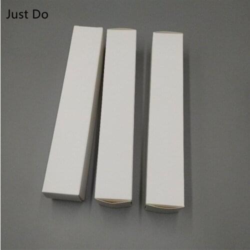 4*4*30cm long white paper box Paper Box for Lipstick Package blank Paper Box Small Gift Packaging Paper Box Eyeliner packing box