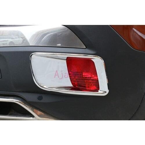 Accessories For Peugeot 3008 2017-2018 Rear Fog Lamp Cover Light Overlay Trim Chrome Car Styling