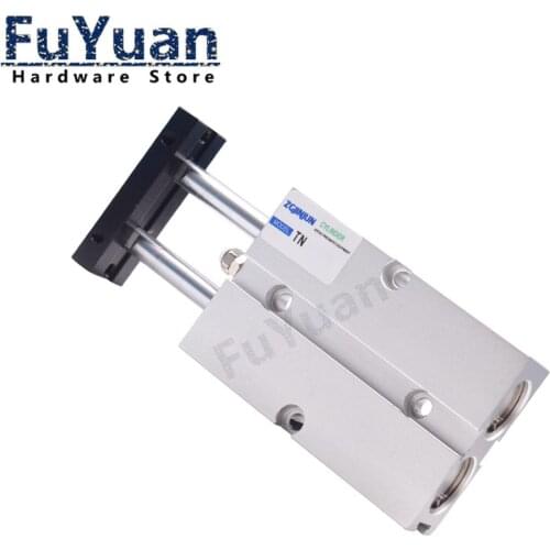 Aluminum Alloy TN Type Pneumatic Cylinder 20mm Bore 10/15/20/25/30/35/40/45/50/60/70/75/80/90/100/125/150mm Stroke Air Cylinder
