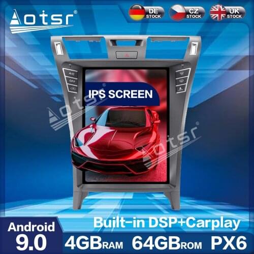 For Lexus LS460 LS600 h Aotsr 12.1" Vertical Tesla PX6 Android 9.0 4+64GB CARPLAY Car Radio Player Car GPS Navigation Multimedia