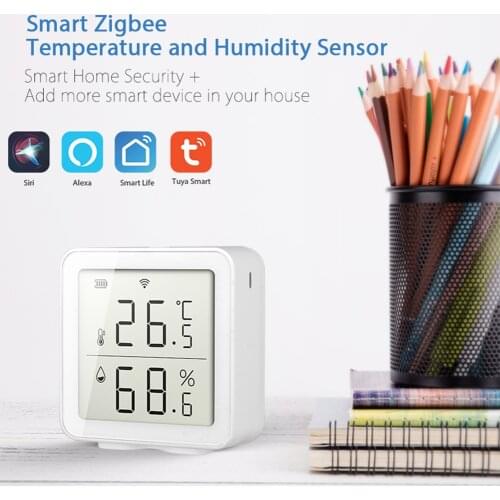 Analyzer Temperature Humidity Display WiFi 2.4GHz Temperature Humidity Detector Home Wireless Air Quality Smart Sensor