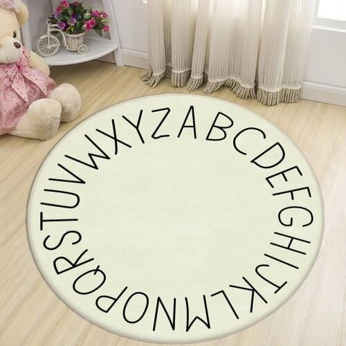 Football Pattern Kids Room Rug Crawling mat Rugs Baby Room Top astroturf