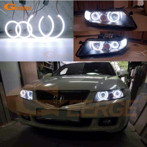 For honda accord Euro R CL7 CL9 CM2 2002 2003 2004 2005 2006 2007 2008 Ultra bright COB led angel eyes halo rings Day Light