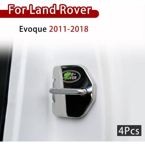 For Land Rover Evoque 2011 2012 2013 2014 2015 2016 2017 2018 car door lock cover Auto Emblems Case style Accessories