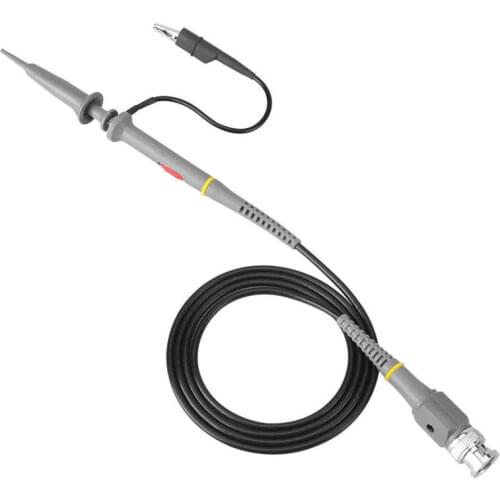 2pcs P6100 Precision BNC Oscilloscope Probe Kit 100Mhz Scope Clip 1X / 10X Switchable Test Cable