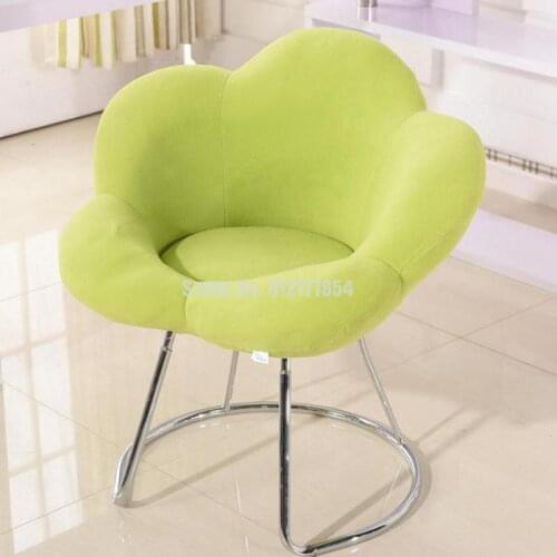 Creative lazy single sofa chair removable and washable leisure dormitory fabric computer chair home bedroom simple balcony table