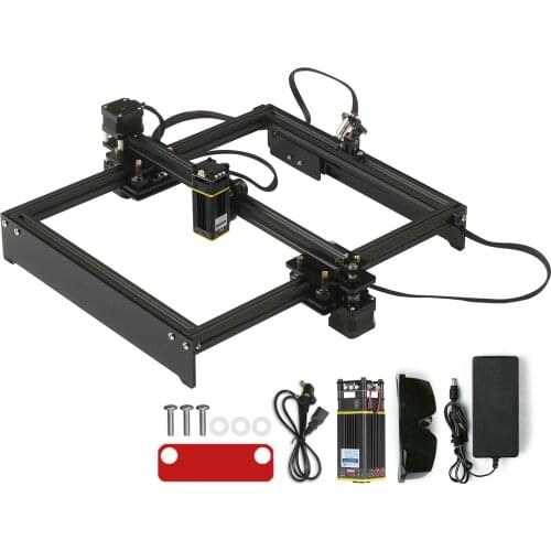 Laser Engraving Machine Off-Line Control Desktop DIY Laser Engraver Cutter Laser Logo Mark Printer Working Area 28*23cm UK Plug