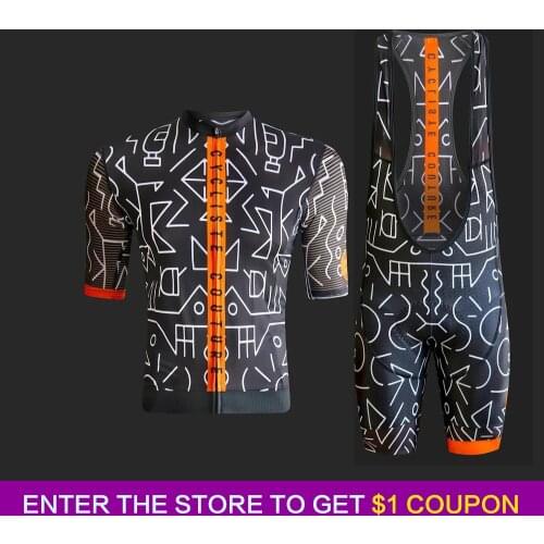 Chaise Summer Team Cycling Jersey Set Mens Clothing Bike Clothes Cycling Clothing Breathable Short Sleeve Suit maillot ciclismo