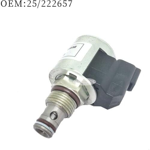 New high quality 12V JCB solenoid valve 25/222657 suitable for JCB 4CX444 Super 3CXS-PC 4CN444 25-222657