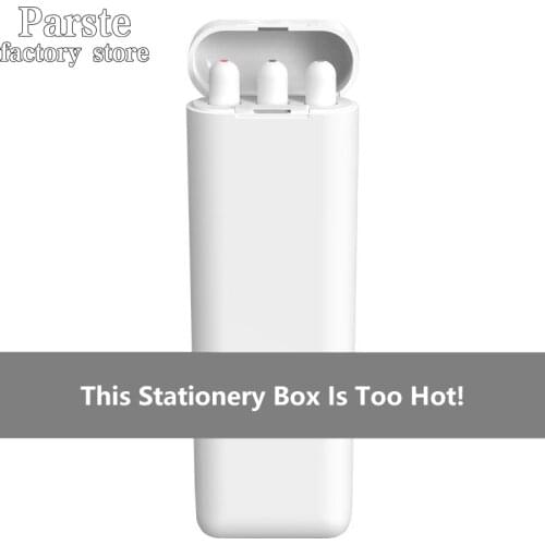 Stationery Box Pencil Case Female Elementary School Student Birthday Department Portable Simple Boy Multifunctional Pencil Case