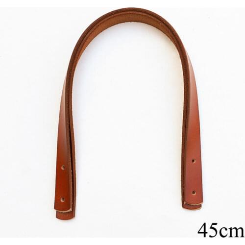 35/45/60cm Portable Bag Strap Belt 100% Genuine Leather Shoulder Strap Replacement Bag Handle Women Handbag Accessories For Bags