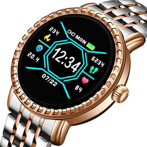 LIGE 2020 New Women Smart Watch Blood Pressure Heart Rate Monitor Fitness tracker Sport watch Alarm clock reminder Smartwatch