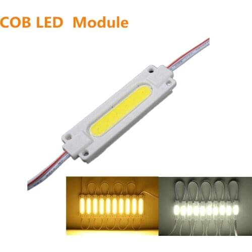 10pcs COB injection led module 12V with lens Waterproof IP67 LED Module lighting Led Sign Backlights For Channel Letters
