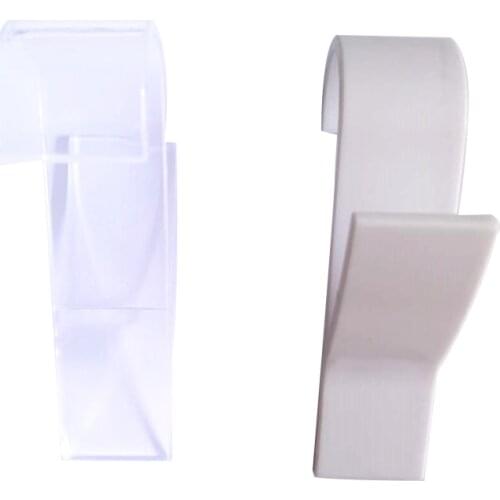 High Quality Hanger For Heated Towel Radiator Rail Clothes Hanger Bath Hook Holder Percha Plegable Scarf Hanger White