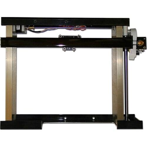 X Y Stage Table Bed flex cable signal type single axis aluminum rail DIY CO2 Laser Stamp Engraving Machine 3020 6040