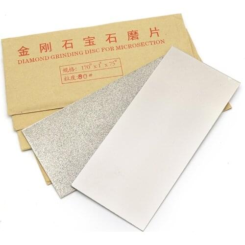 1pcs Thin Diamond Knife Sharpening Whetstones Polishing Knife Sharpener Plate Grinding Abrasive Stone Jade/Seal Carving Knife