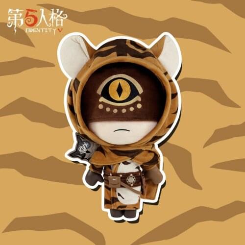 32*14*16cm Game Identity V Eli Clark Longing Tiger Cosplay Plush Stuffed Dolls Throw Pillow Plushie Toy DIY Change Set Gift
