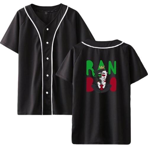Ranboo Baseball T shirts Unisex Summer Short Sleeve T-shirt Hot Sale Fashion Streetwear Clothes