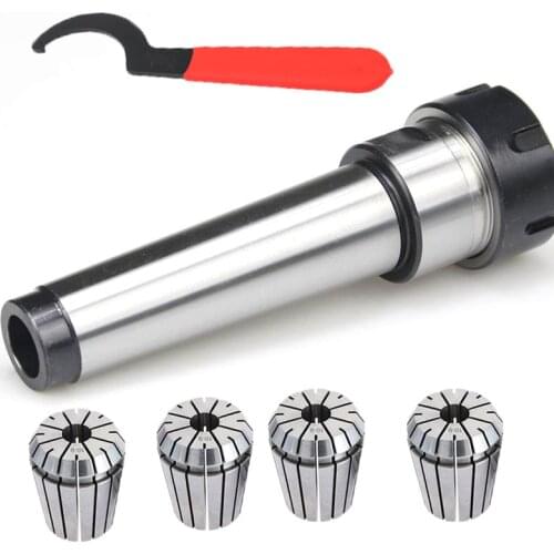 1set 5pcs spring collet #3 MTB3 MT3 ER32 M12 thread MORSE cone tapper collet chuck toolholder lather cutter CNC milling cutter