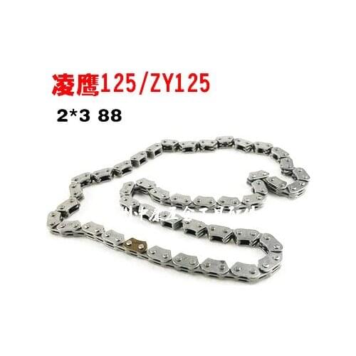 Motorcycle timing chain small roller Tank transmission spare 2*3-88L for ZY125 ZY 125 125cc